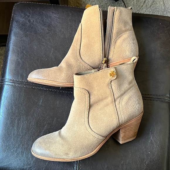Tory Burch Sabe Suede booties - Picture 1 of 6